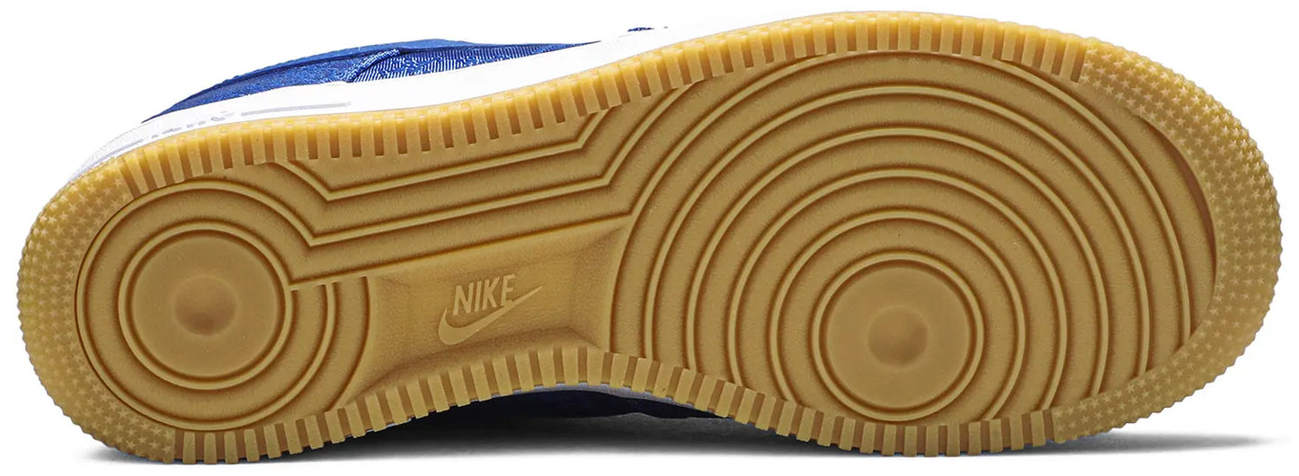 CLOT x Nike Air Force 1 PRM Royal Silk