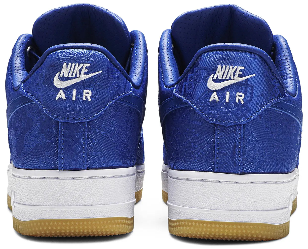 CLOT x Nike Air Force 1 PRM Royal Silk