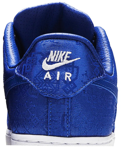 CLOT x Nike Air Force 1 PRM Royal Silk