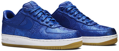 CLOT x Nike Air Force 1 PRM Royal Silk