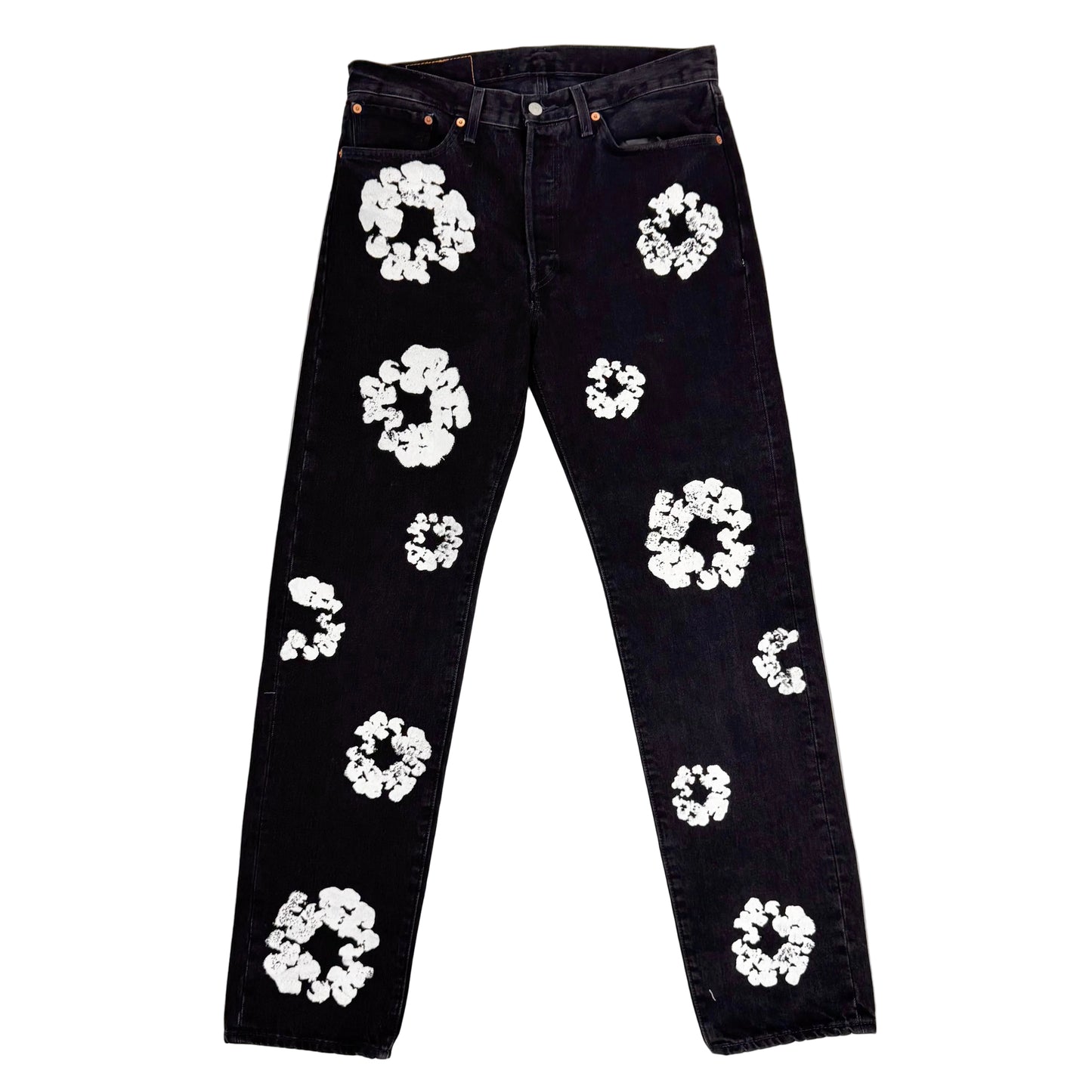 Denim Tears x Levi's Cotton Wreath Jean Black (Pre-Owned)