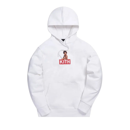 Kith x Biggie Classic Logo Hoodie 'White'