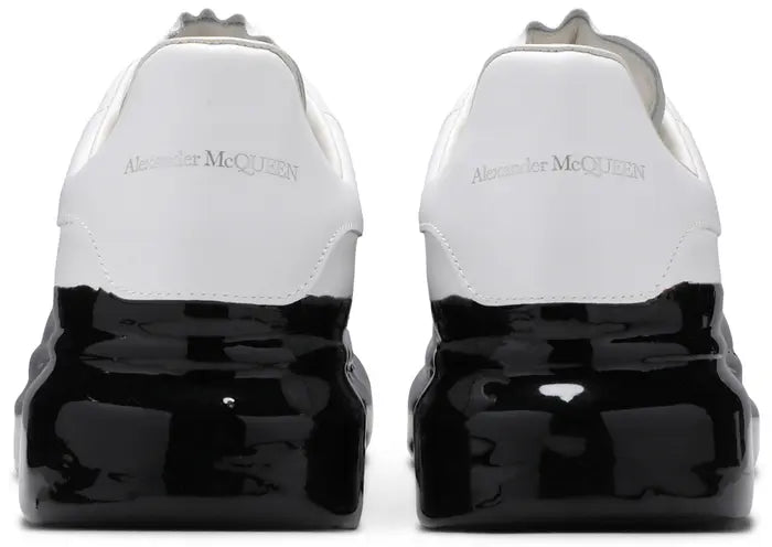 Alexander McQueen Oversized Sneaker Paint Dipped - White Black