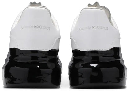 Alexander McQueen Oversized Sneaker Paint Dipped - White Black