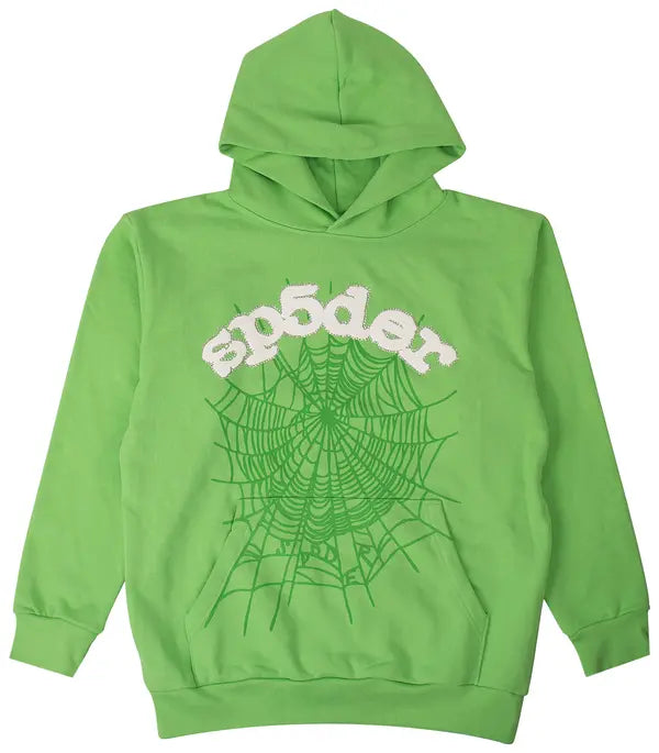 Sp5der Websuit Hoodie Green