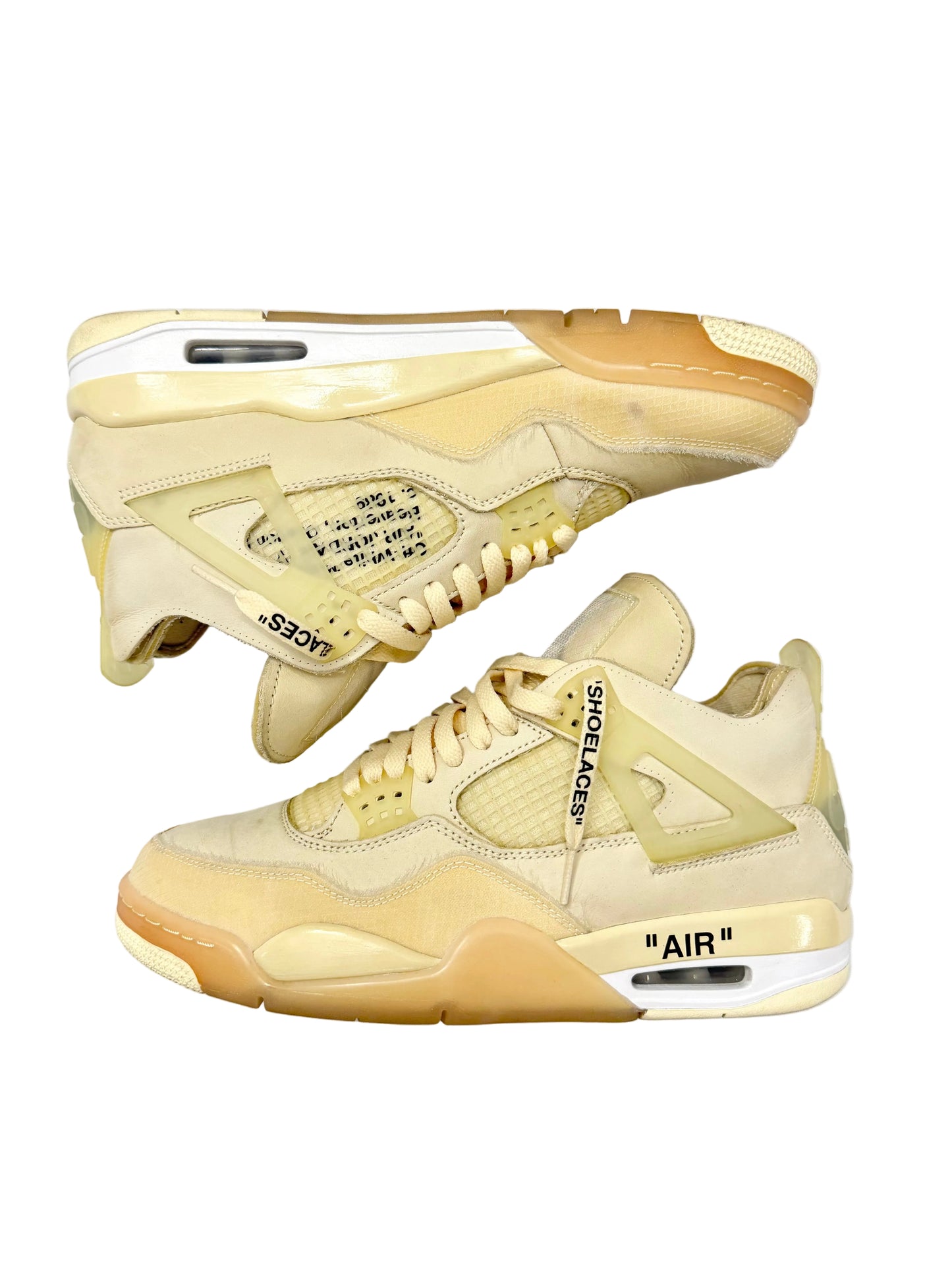 Jordan 4 Retro Off-White Sail (Women's) (Pre-Owned)