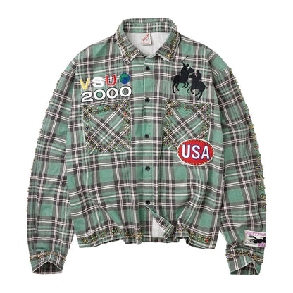 Vale Forever Jade Flannel