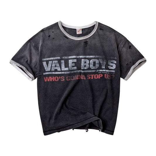 Vale Forever Oreo Ringer Tee