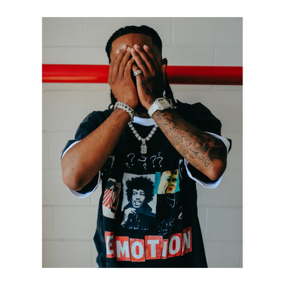 Mixed Emotion Black Static Tee