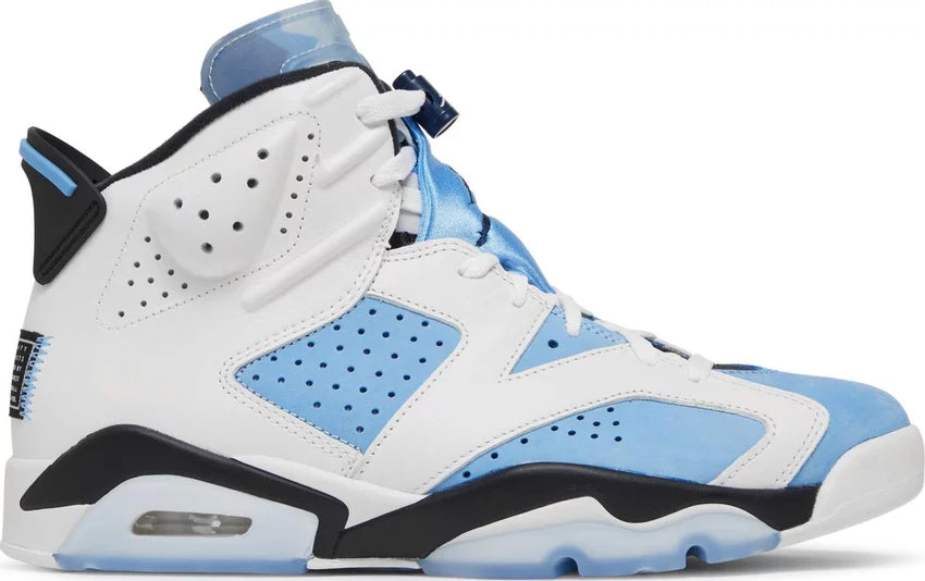 Jordan 6 Retro UNC Blanco