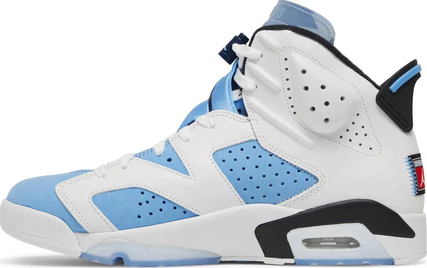 Jordan 6 Retro UNC Blanco