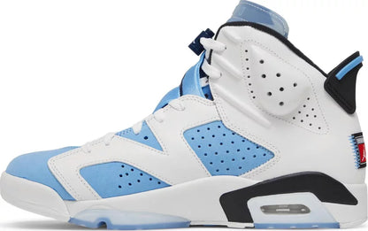Jordan 6 Retro UNC Blanco