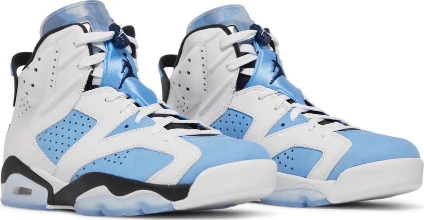 Jordan 6 Retro UNC Blanco