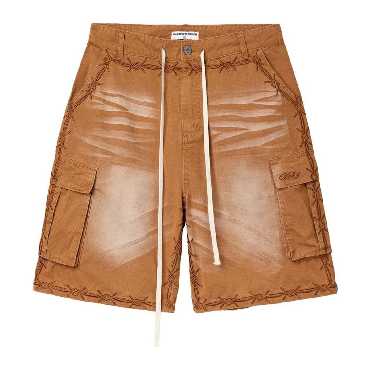 Vale Forever Livewire Jorts Brown Stylish Denim Shorts