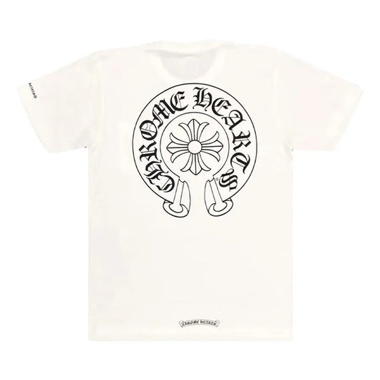 Chrome Hearts Horse Shoe Logo Pocket T-Shirt 'White'