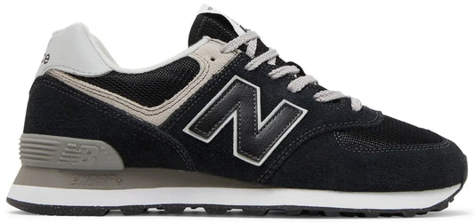 New Balance 574 Black White