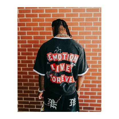 Mixed Emotion Black Static Tee