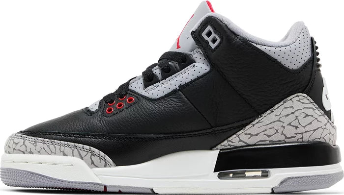 Jordan 3 Retro Cemento Negro (2024) (GS)