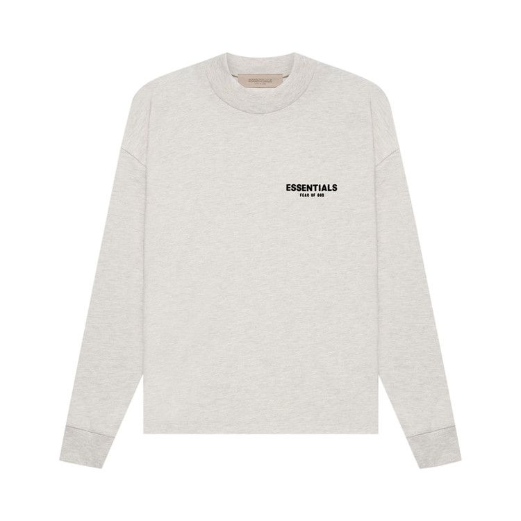 Fear of God Essentials Long-Sleeve Tee 'Light Oatmeal'