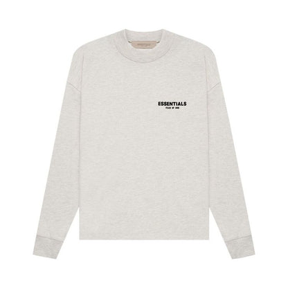 Fear of God Essentials Long-Sleeve Tee 'Light Oatmeal'