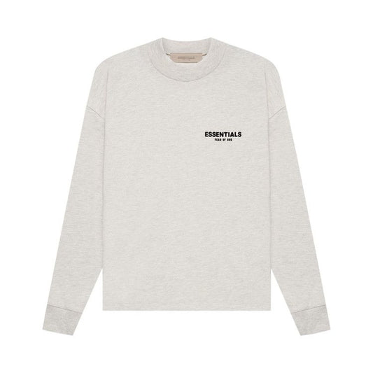 Fear of God Essentials Long-Sleeve Tee 'Light Oatmeal'