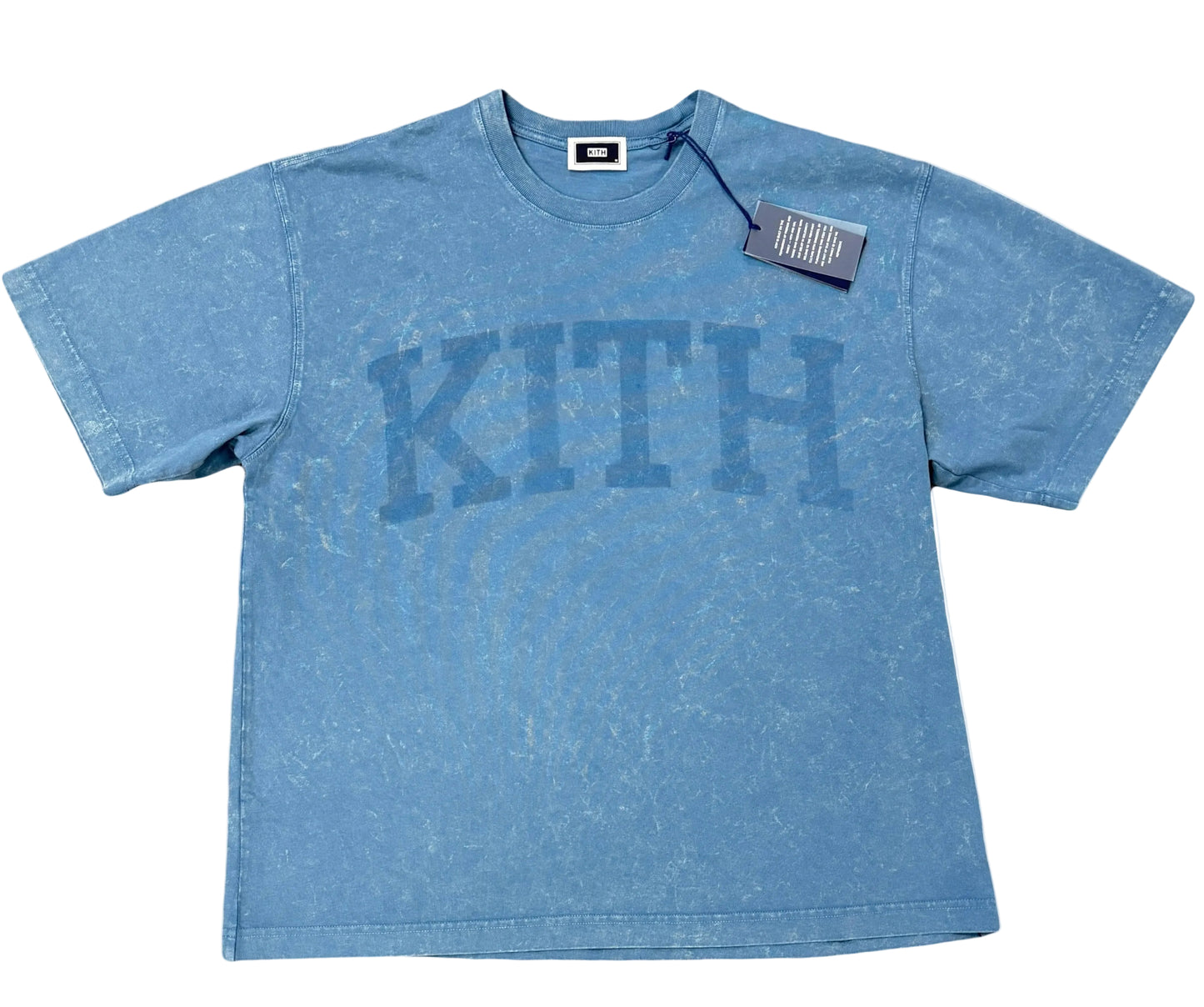 Kith Collegiate Vintage Alex Boxy Tee 'Blue'