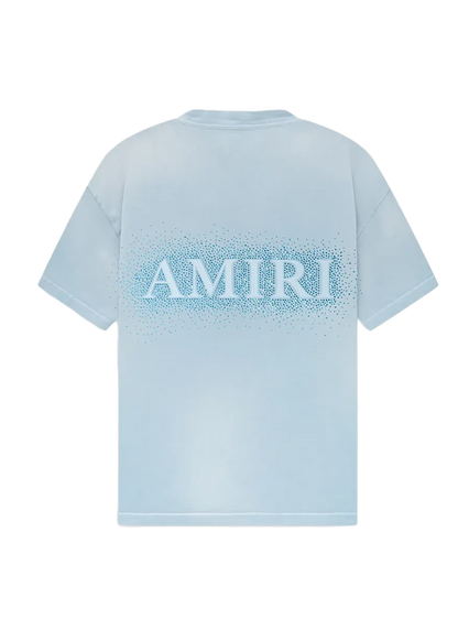 Amiri Crystal Brust Tee Ashley 'Blue'