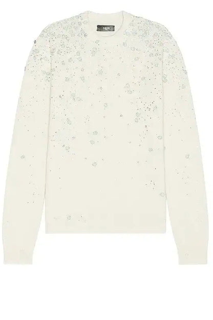 Amiri Floral Crewneck In 'White'