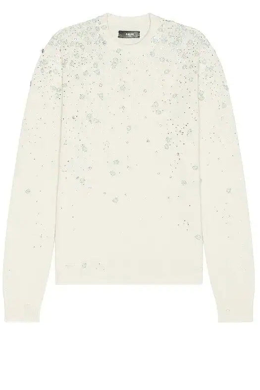 Amiri Floral Crewneck In 'White'