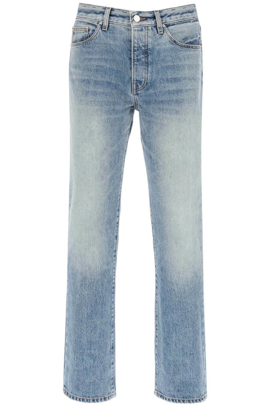 Amiri Straight Cut Womens Jeans 'Light Blue'