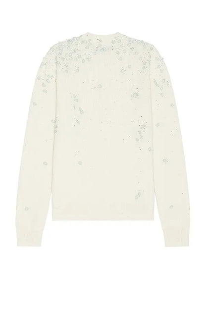 Amiri Floral Crewneck In 'White'