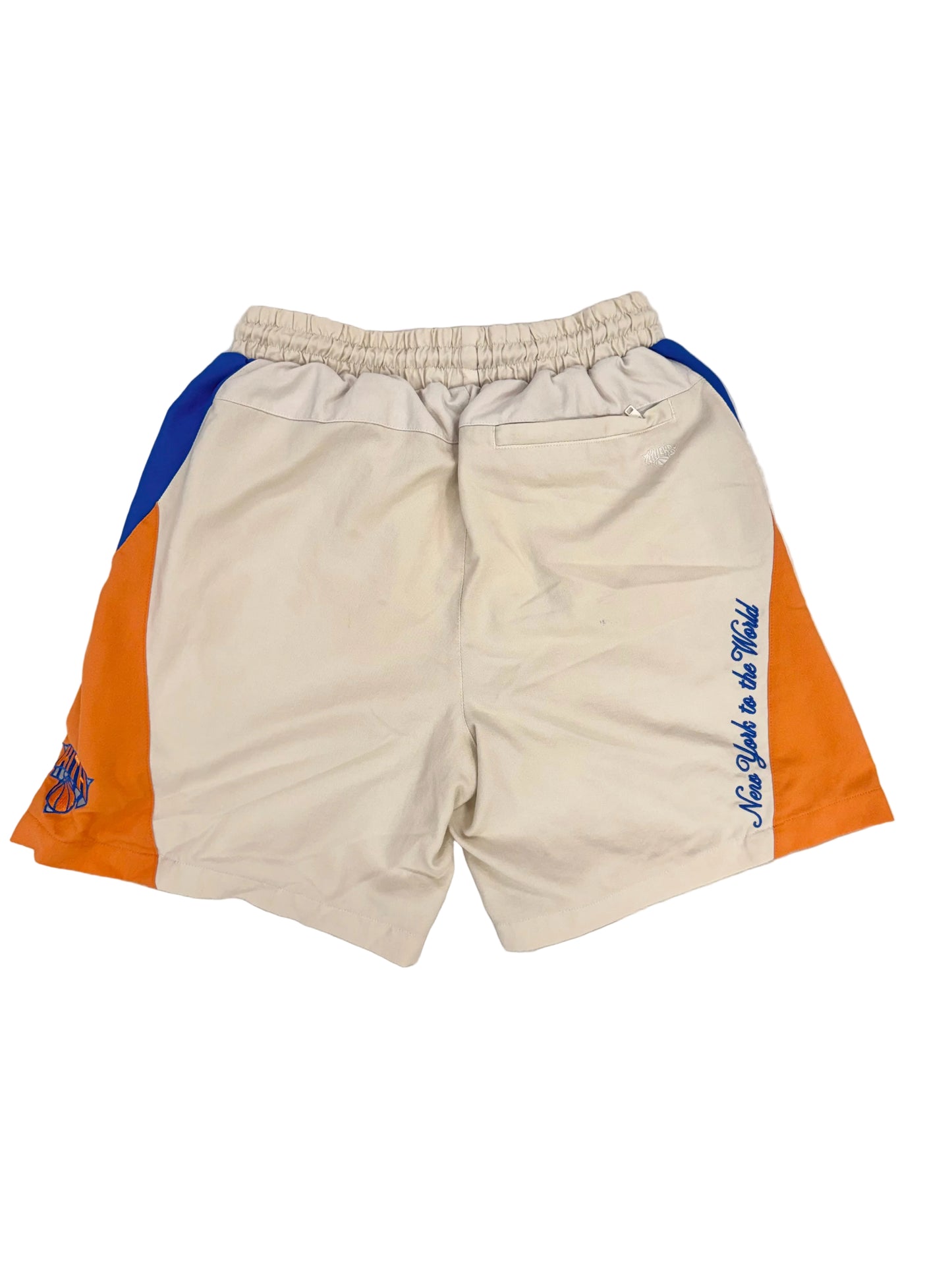 Kith For The New York Knicks Color-Blocked Shorts 'Silk' (Pre-Owned)