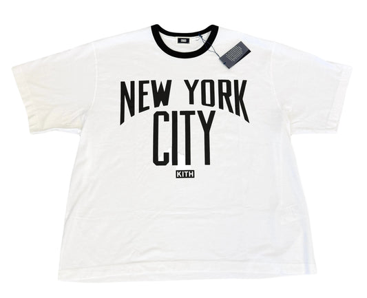 Kith New York City Alex Boxy Tee 'White'