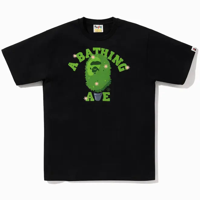 Bape Bonsai Tree College Tee 'Black'