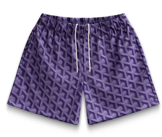 Bravest Studios Goyard Shorts 'Purple'