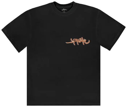 Cactus Jack by Travis Scott Manuscript Tee 'Black'