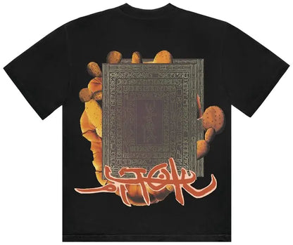 Cactus Jack by Travis Scott Manuscript Tee 'Black'