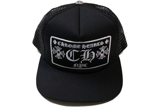 Chrome Hearts CH New York City Trucker Hat 'Black'