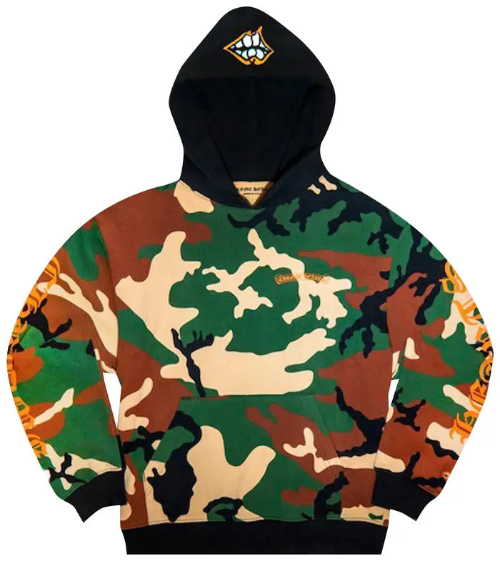 Chrome Hearts Matty Boy Caution Hoodie 'Camo'