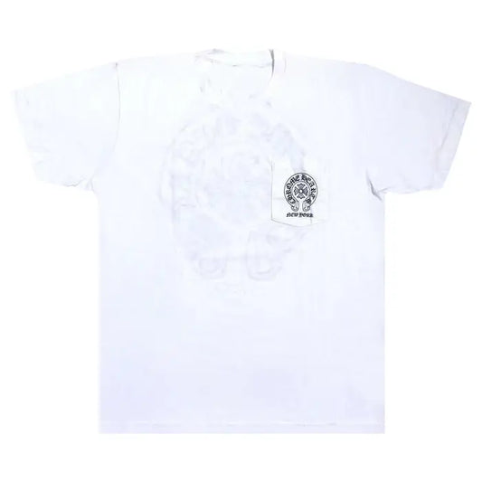 Chrome Hearts New York Horseshoe Pocket Tee 'White'