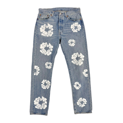 Denim Tears x Levi's Cotton Wreath Jean Light Wash (Pre-Owned)