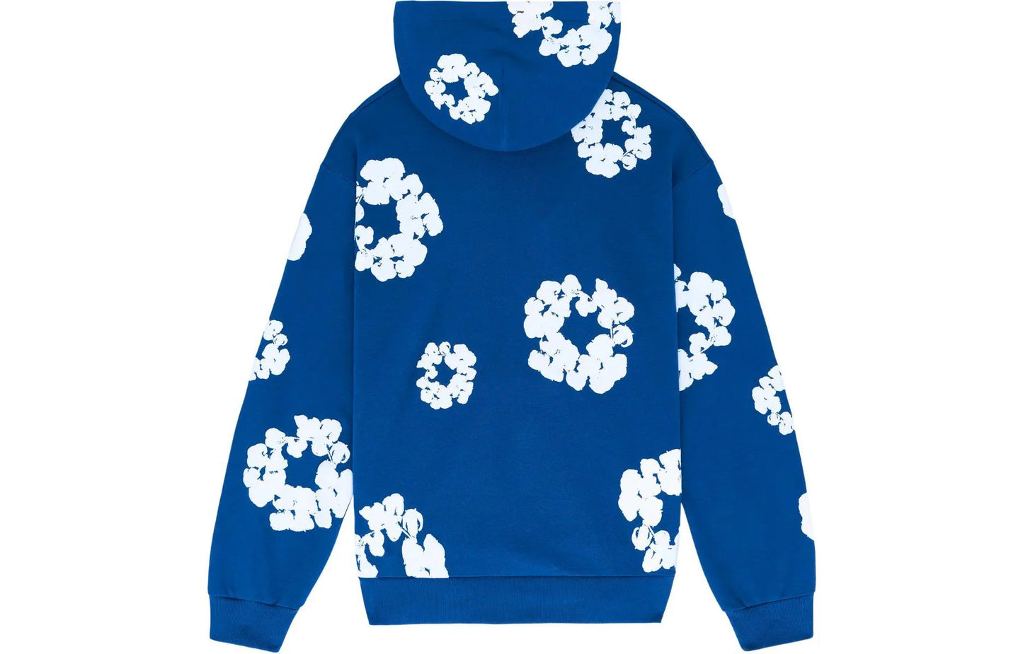 Denim Tears Cotton Wreath Zip Hoodie 'Blue'