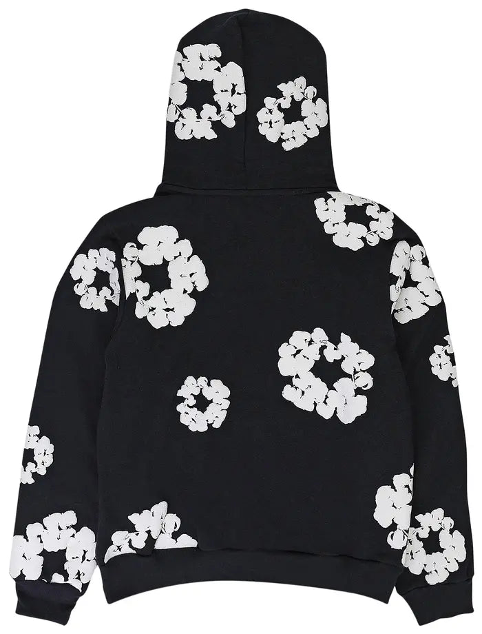Denim Tears Wreath Hoodie 'Black'