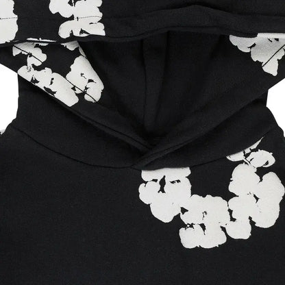 Denim Tears Wreath Hoodie 'Black'
