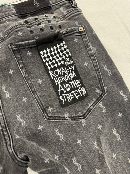 Ksubi Skinny Jeans 'grey' (Pre-Owned)
