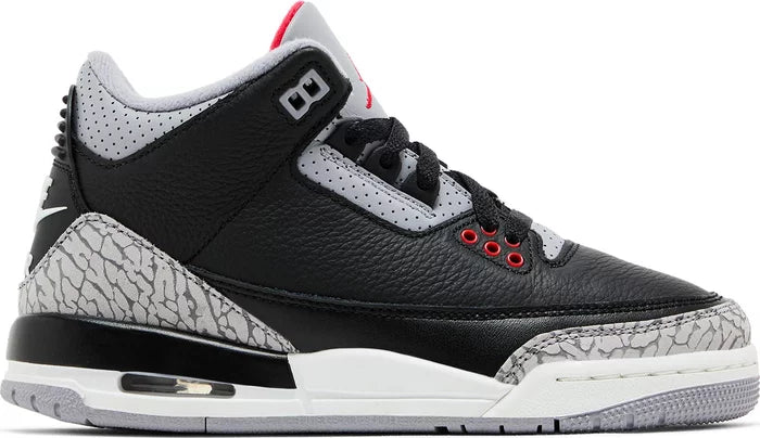 Jordan 3 Retro Cemento Negro (2024) (GS)
