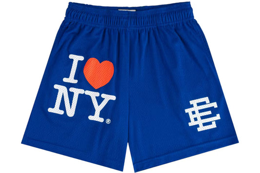 Eric Emanuel EE I Love New York Short 'Royal Blue/White'