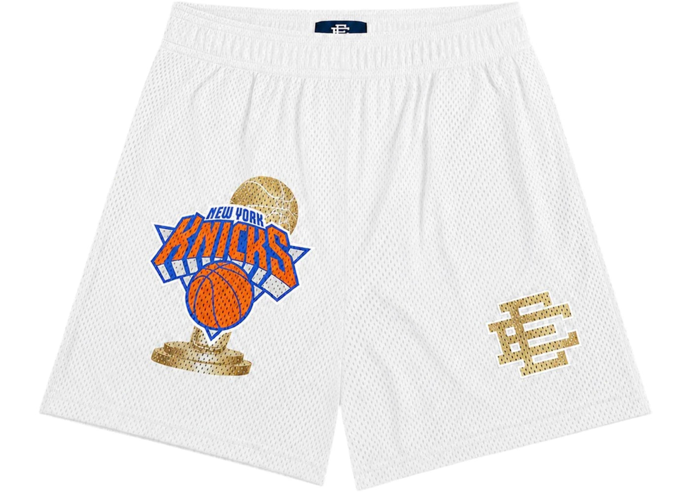 Eric Emanuel x New York Knicks Champ Shorts White/Gold