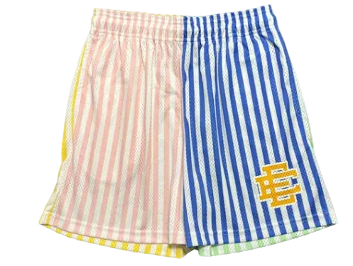 Eric Emanuel Basic/Core Stripe Shorts 'Multicolor'