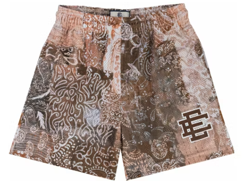 Eric Emanuel EE Basic/Core Short 'Brown Paisley'